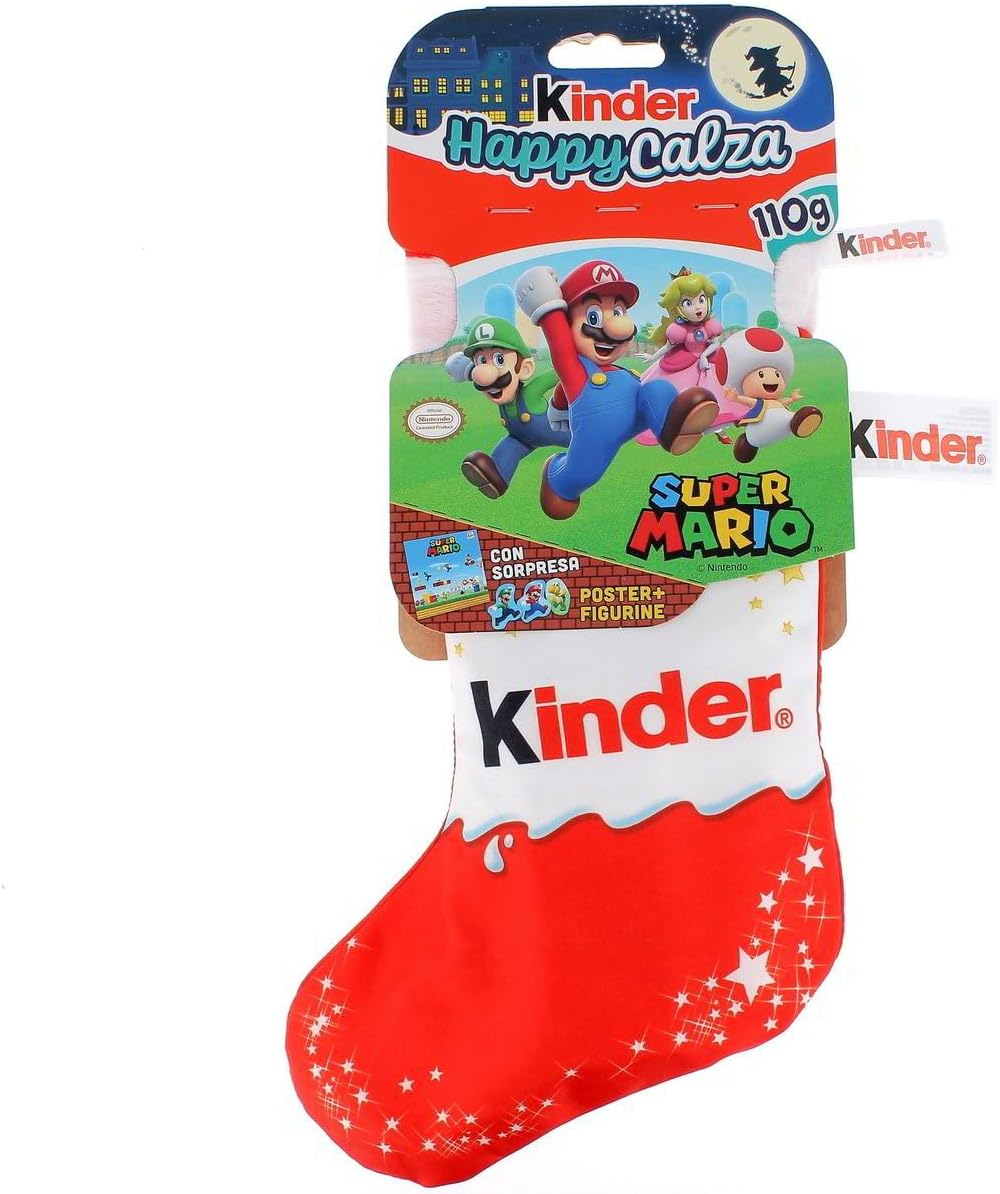 Calza della Befana Kinder 2024 Super Mario Calza della Befana Kinder 2024 Super Mario