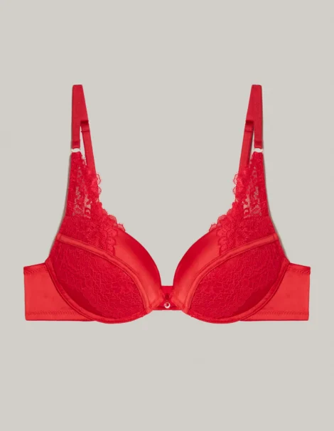 Reggiseno push up rosso Yamamay Natale e Capodanno 2023 2024 Reggiseno push up rosso Yamamay Natale e Capodanno 2023 2024