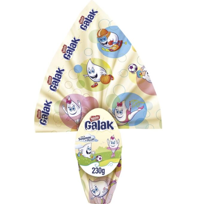 Uovo di Pasqua Galak Bianco