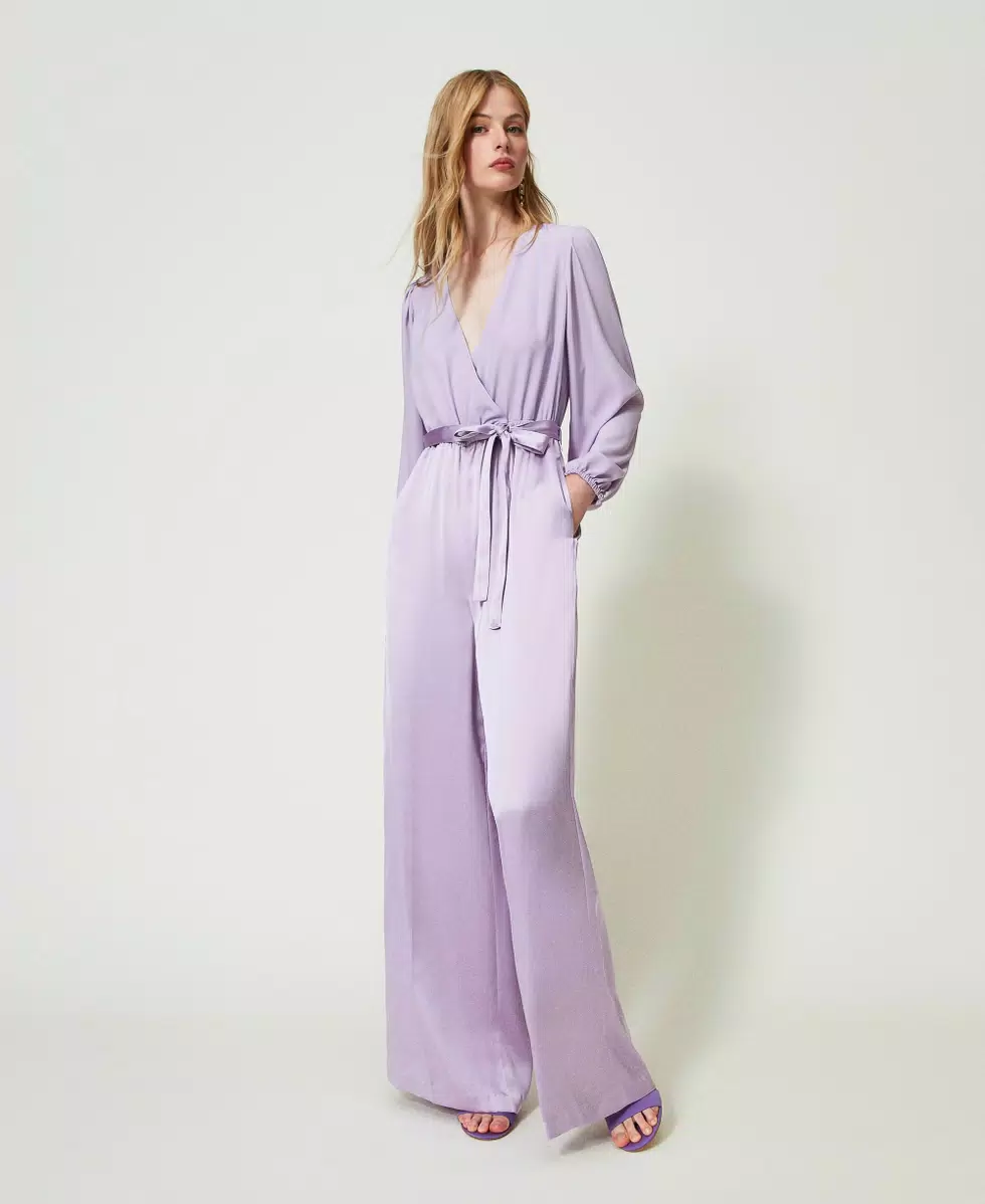 Jumpsuit elegante TWINSET primavera estate 2024 Jumpsuit elegante TWINSET primavera estate 2024