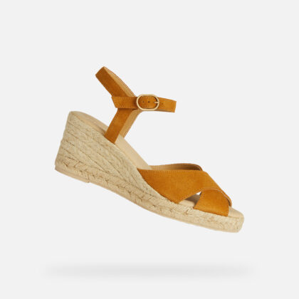 Sandali con zeppa di corda GEOX 2024