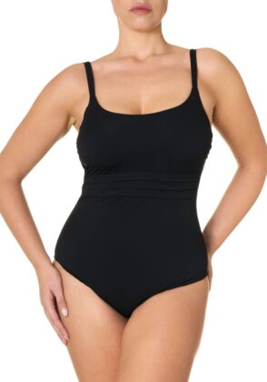 Costume intero nero modellante Goldenpoint