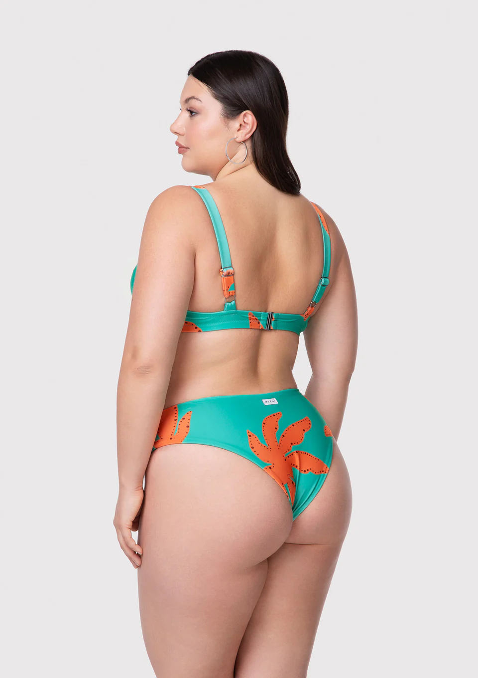 Bikini curvy con slip americano fisso Bikini curvy con slip americano fisso
