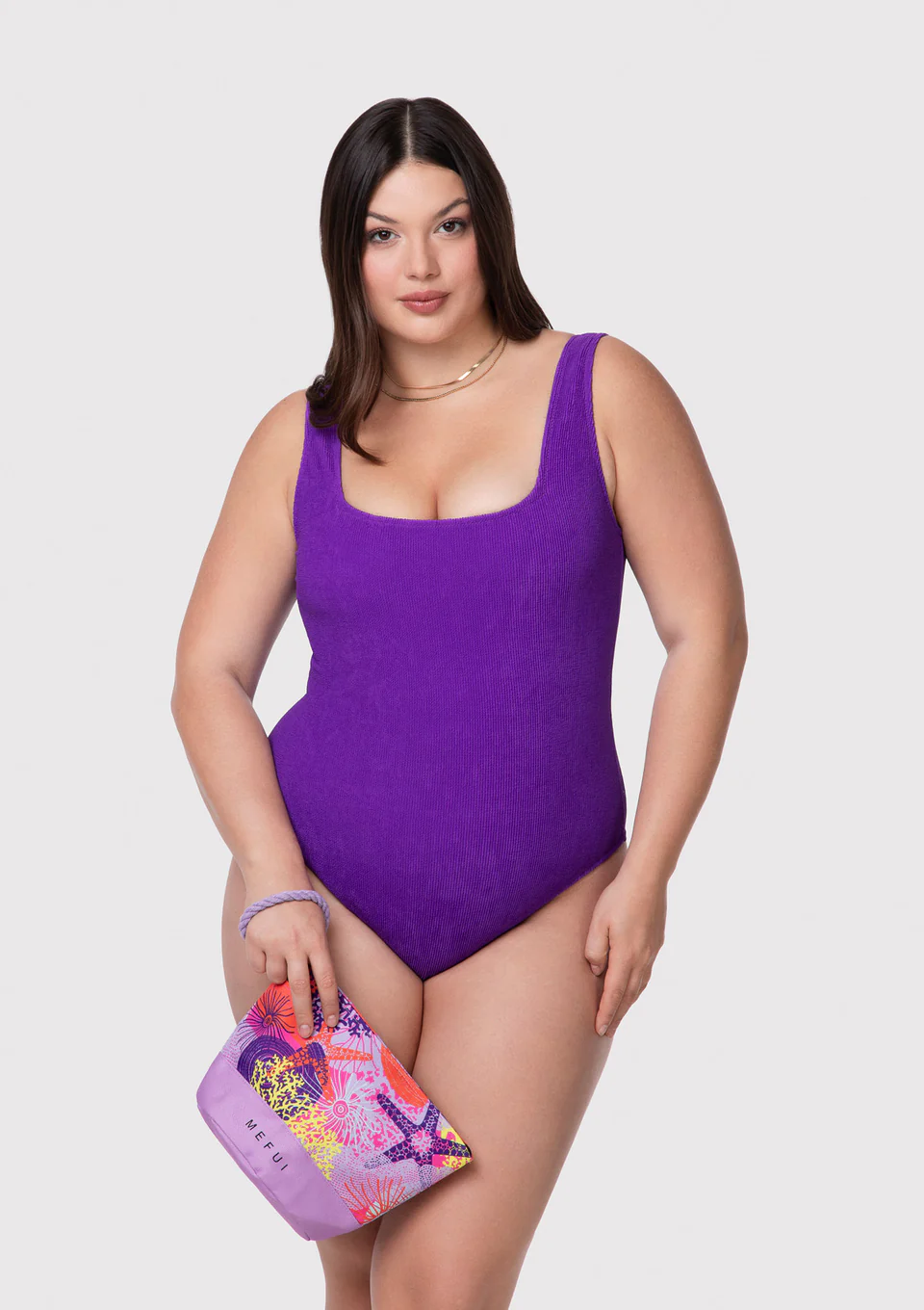 ME FUI costume intero viola ME FUI costume intero viola