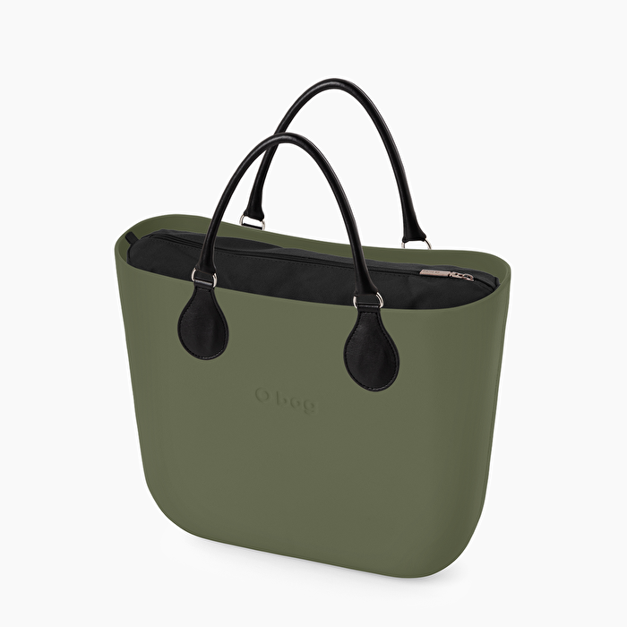 Borsa O Bag mini verde military nuova collezione invernale Borsa O Bag mini verde military nuova collezione invernale