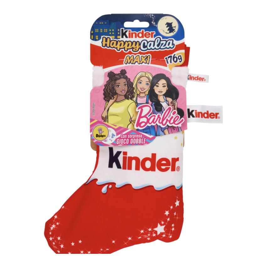 Calza della Befana Kinder 2025 Barbie Calza della Befana Kinder 2025 Barbie
