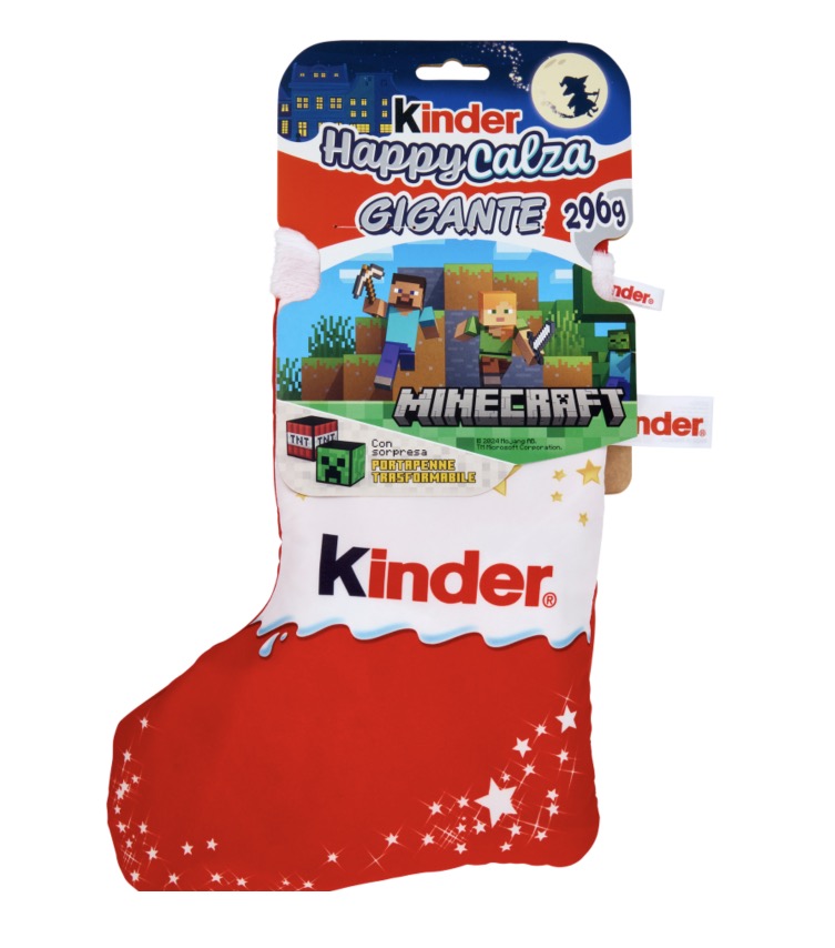 Calza della Befana Kinder GIGANTE Calza della Befana Kinder GIGANTE