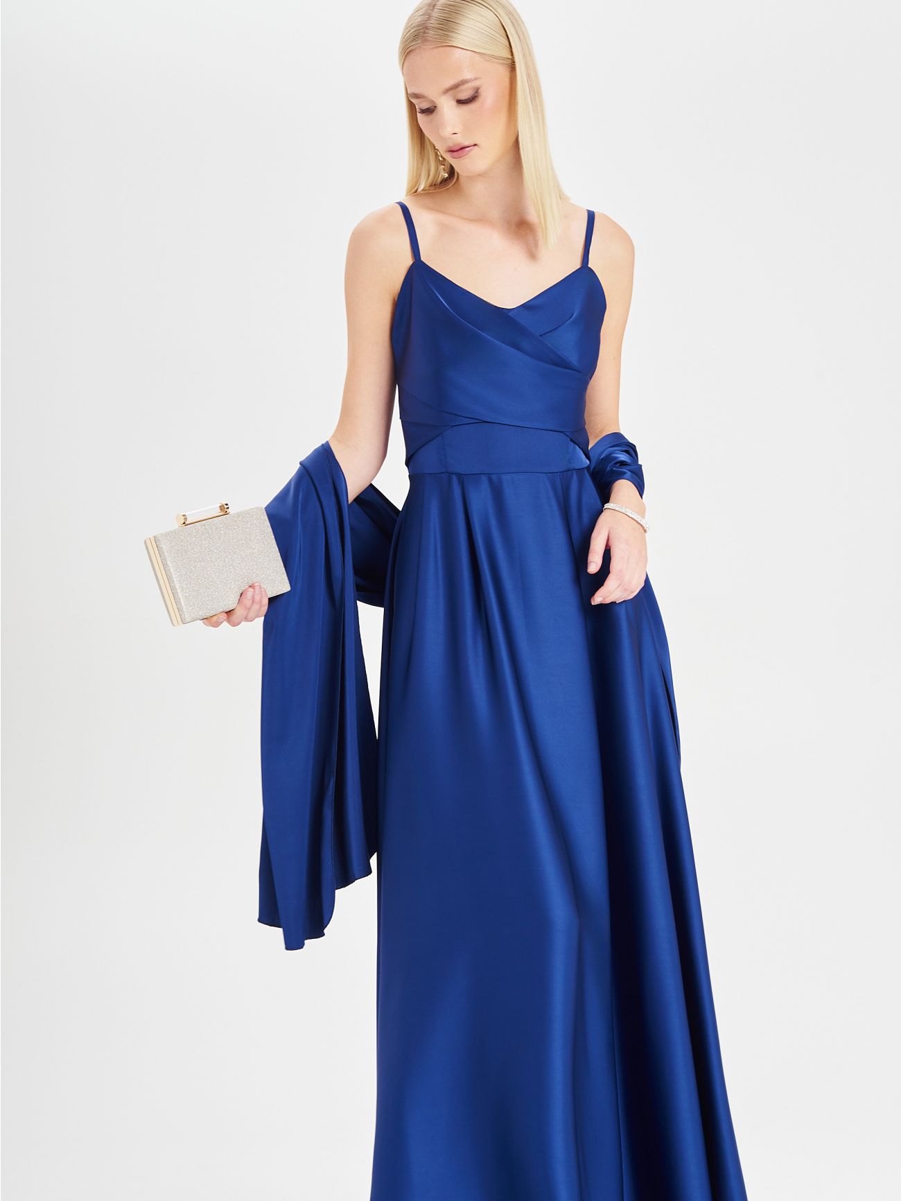 Abito lungo con spalline sottili Rinascimento Atelier Abito lungo con spalline sottili Rinascimento Atelier