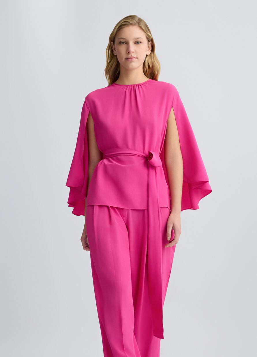 Completo da cerimonia con blusa a cappa Completo da cerimonia con blusa a cappa