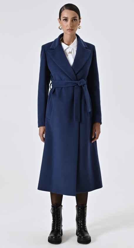 Cappotto midi a vestaglia Rinascimento inverno 2025 2026 Cappotto midi a vestaglia Rinascimento inverno 2025 2026