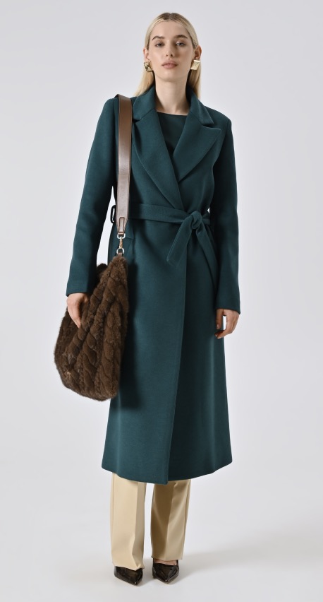 Cappotto verde Rinascimento inverno 2026 Cappotto verde Rinascimento inverno 2026