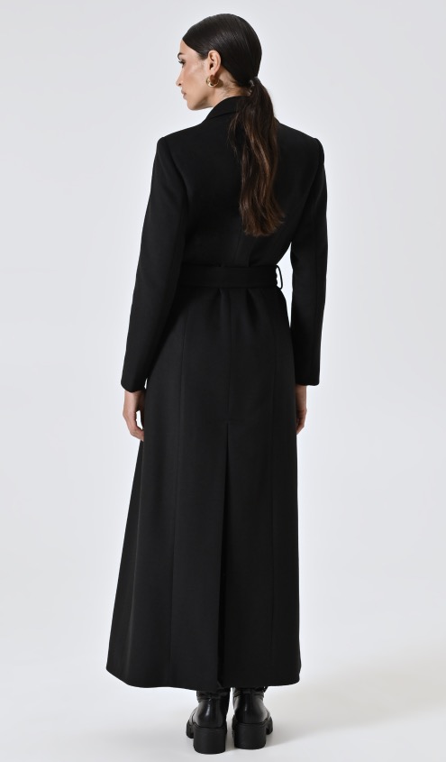 Retro cappotto lungo a vestaglia inverno 2026 Retro cappotto lungo a vestaglia inverno 2026