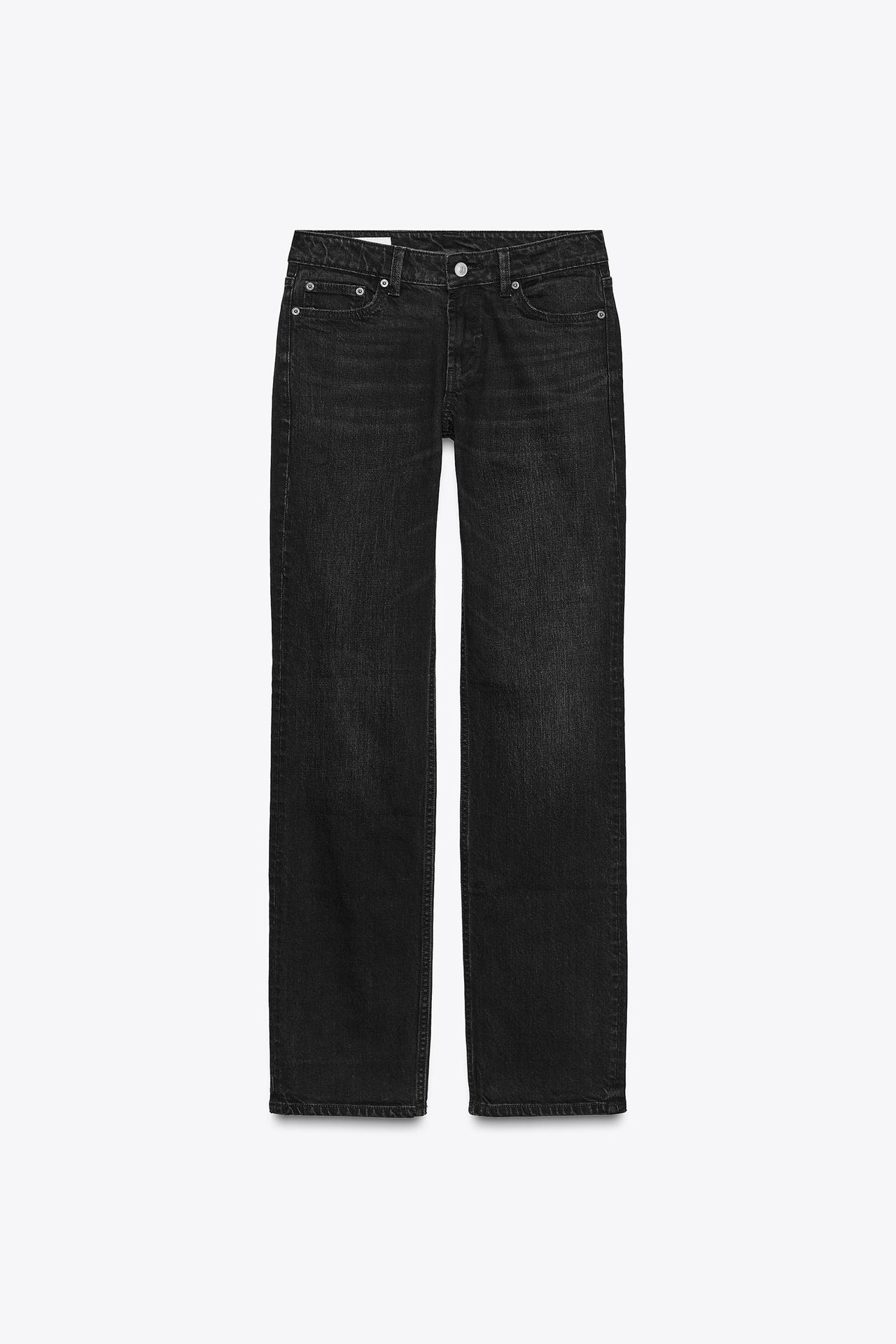 Jeans Zara dritti a vita bassa