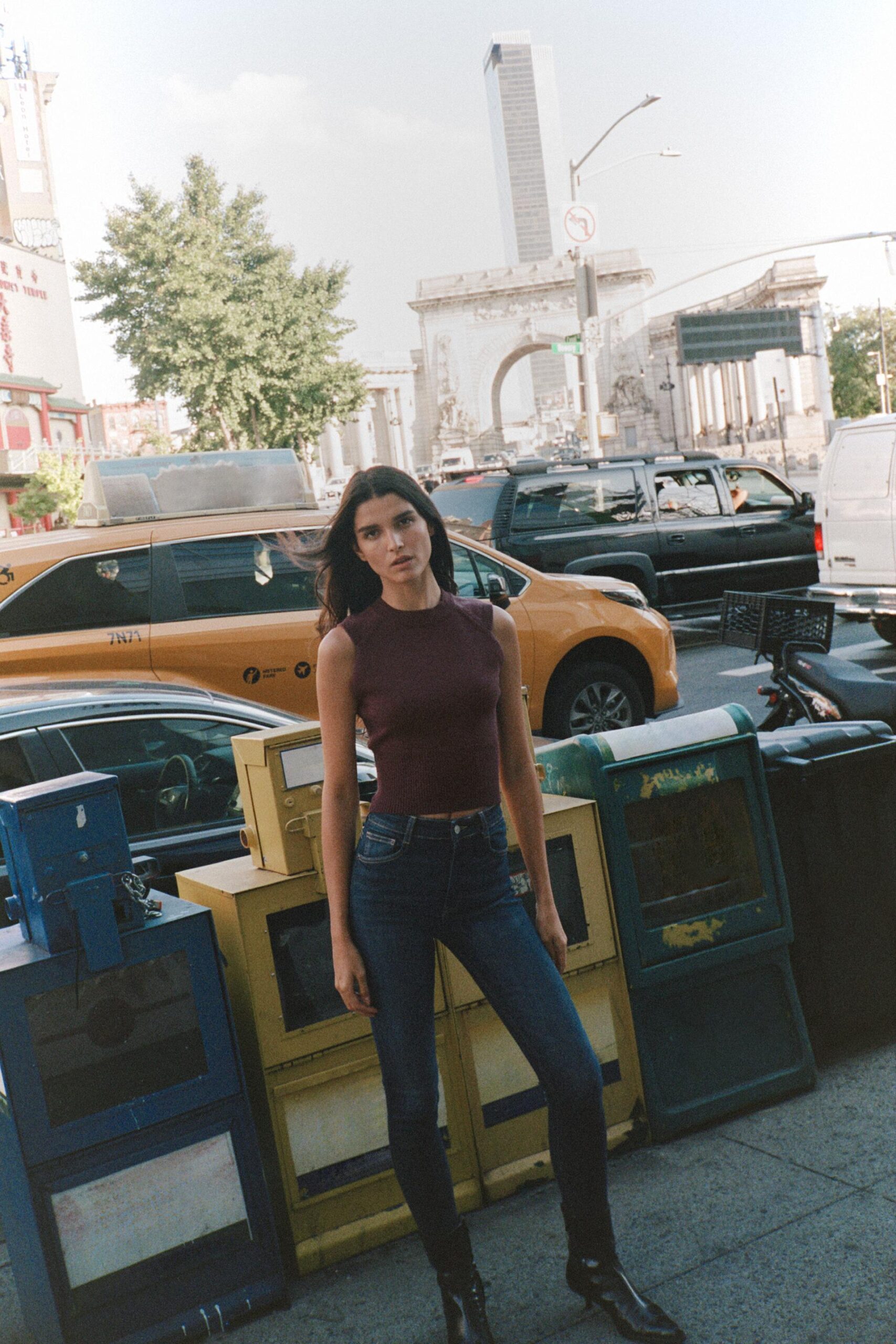 Jeans skinny blu ZARA