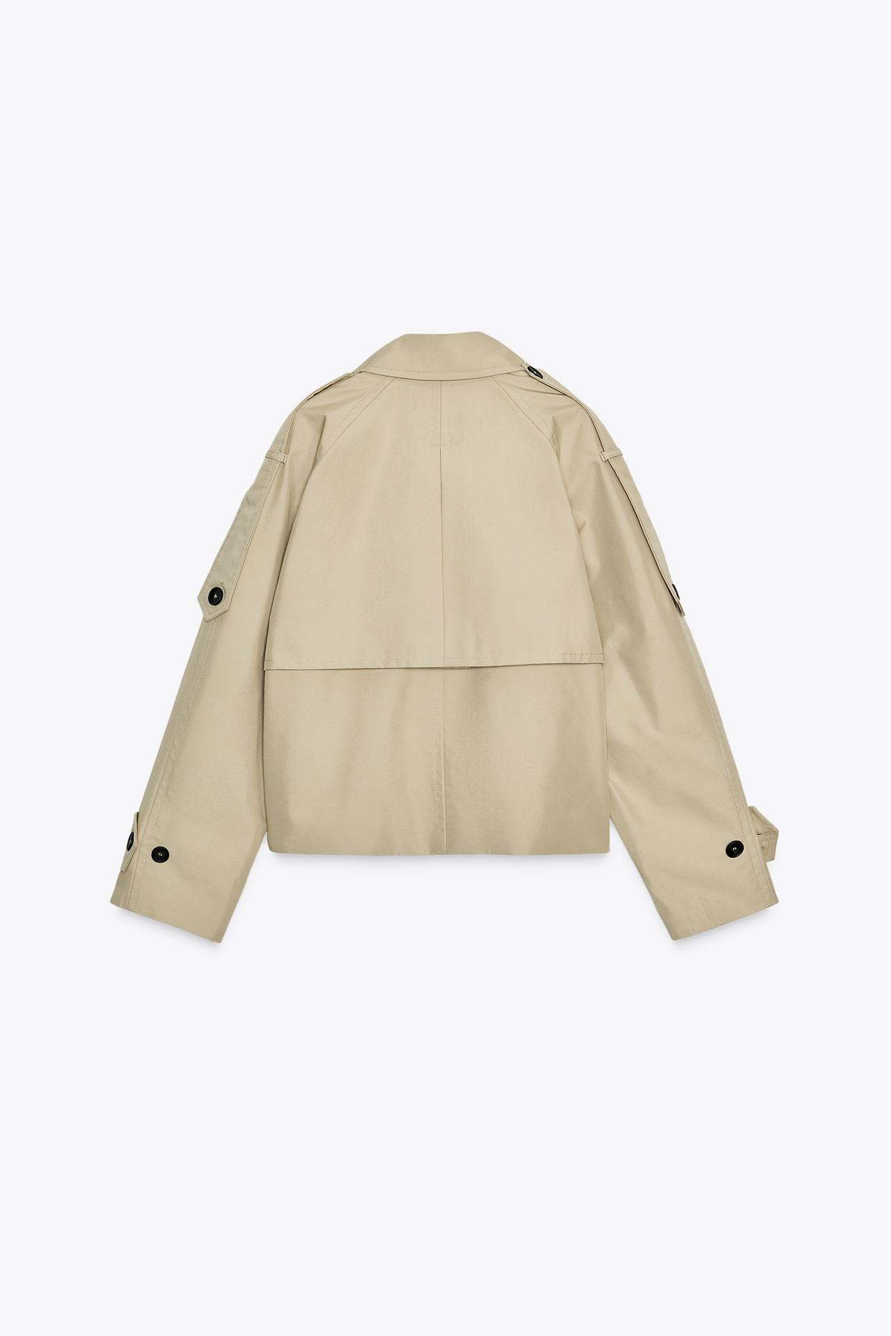 Novità trench corto ZARA autunno 2025