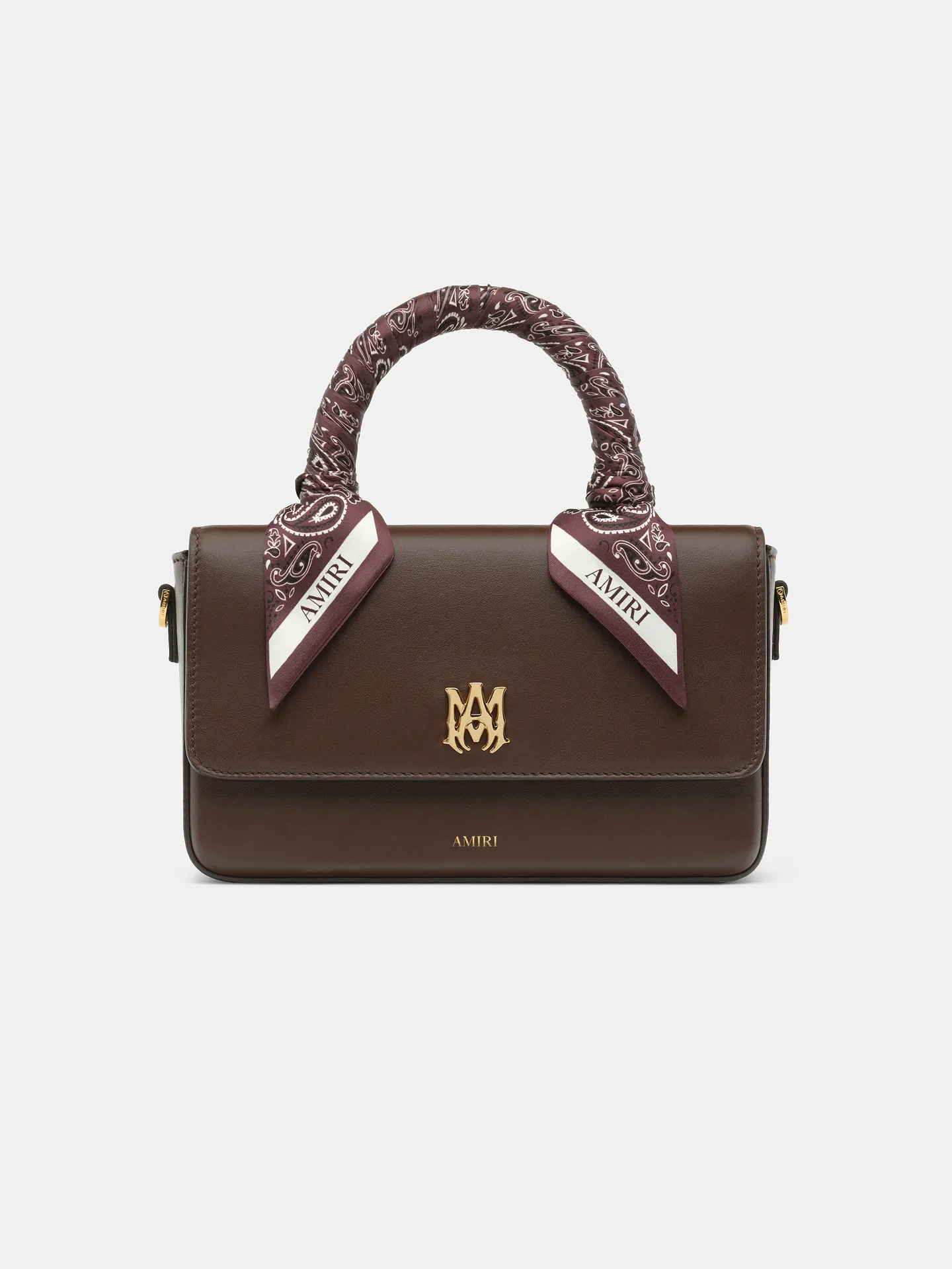 Nuova Borsa AMIRI colore marrone chocolate autunno inverno 2025 2026 Nuova Borsa AMIRI colore marrone chocolate autunno inverno 2025 2026