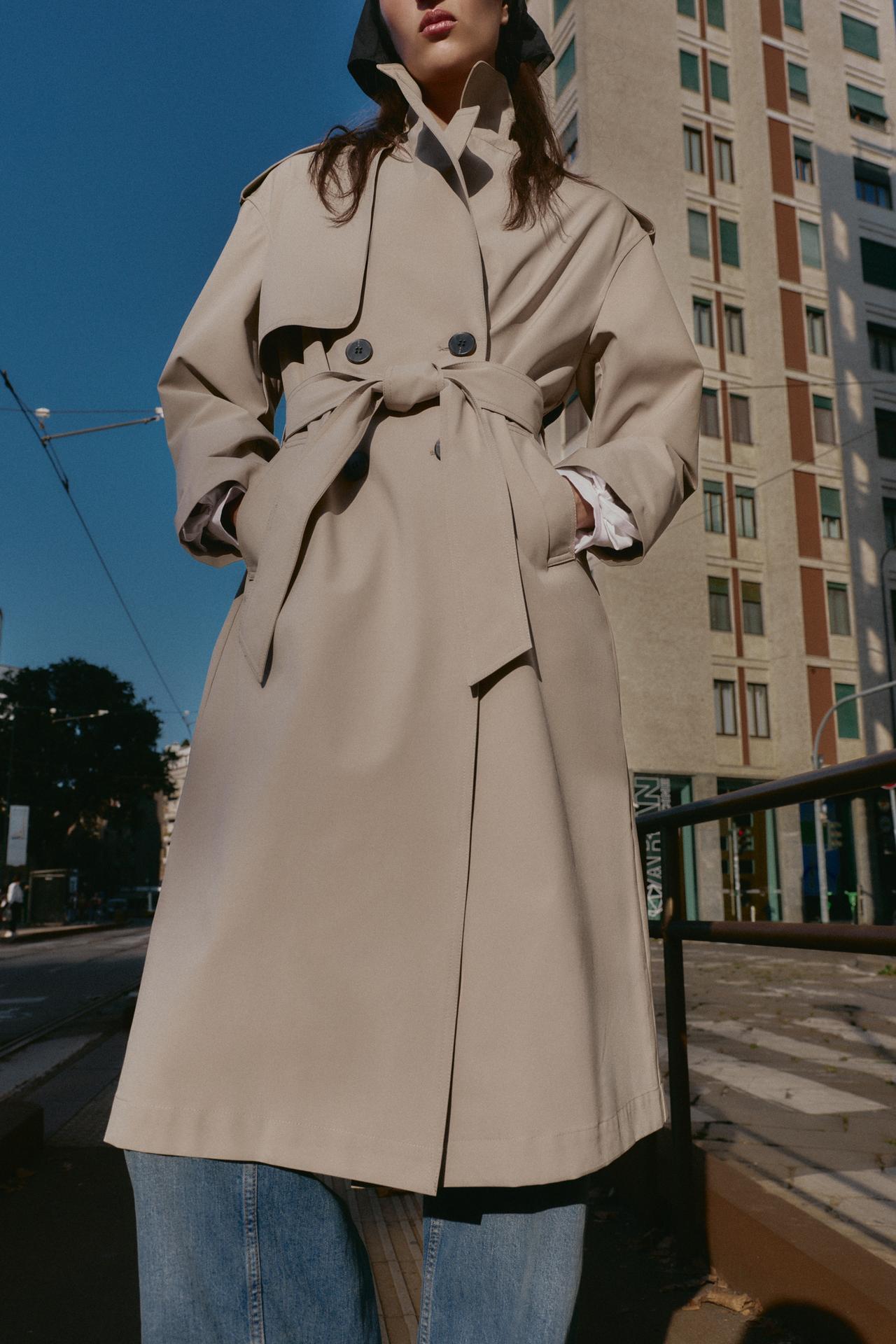 Trench ZARA autunno inverno 2025 2026