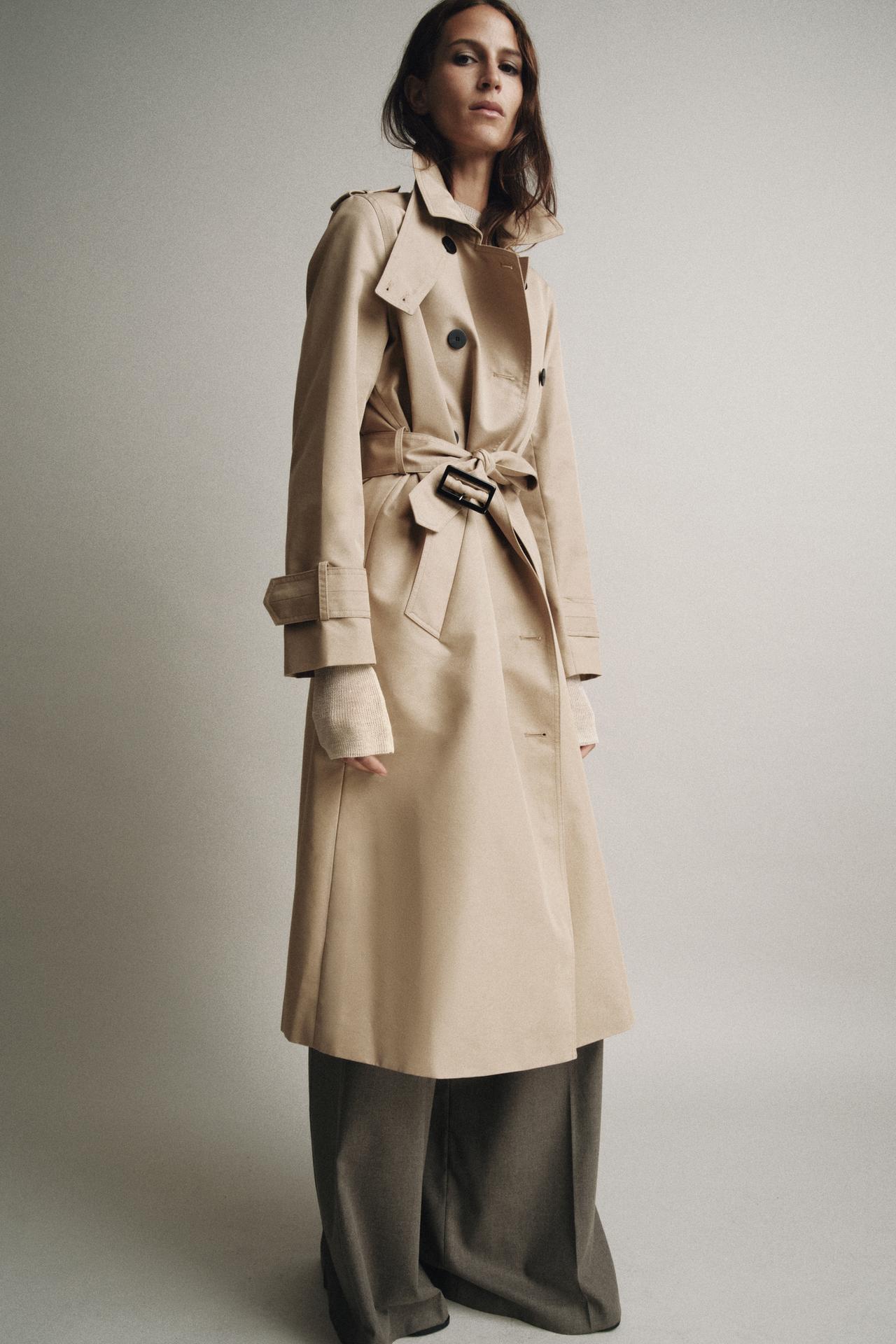 Trench lungo nuova collezione ZARA