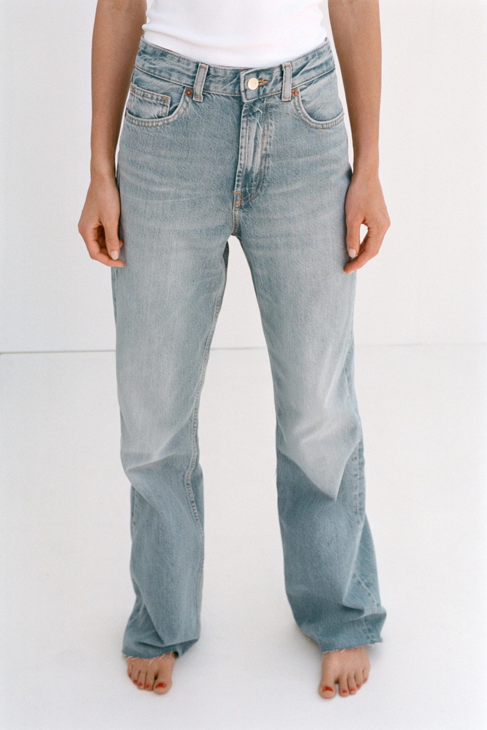 ZARA jeans a vita alta