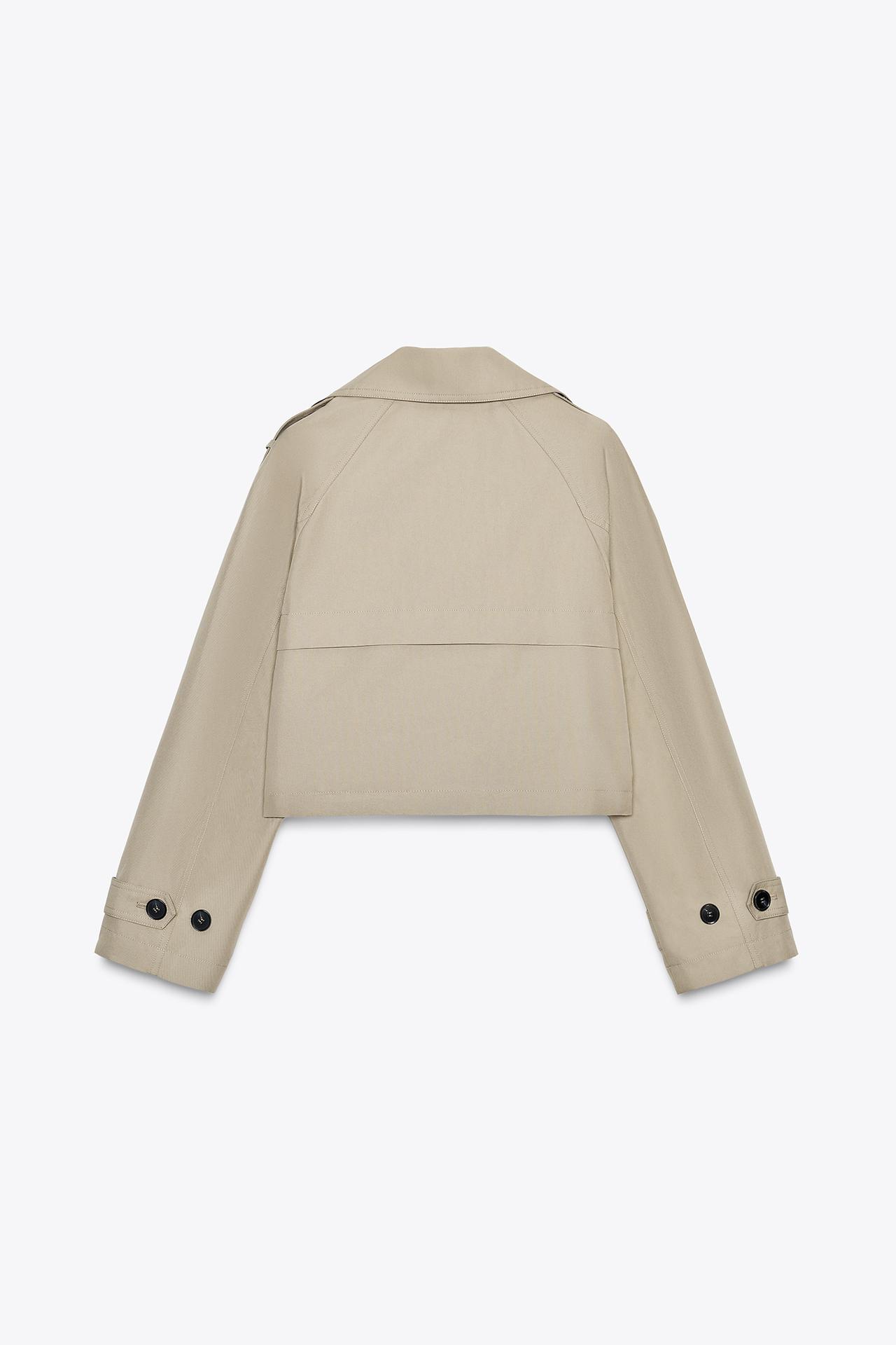 ZARA novità trench corto
