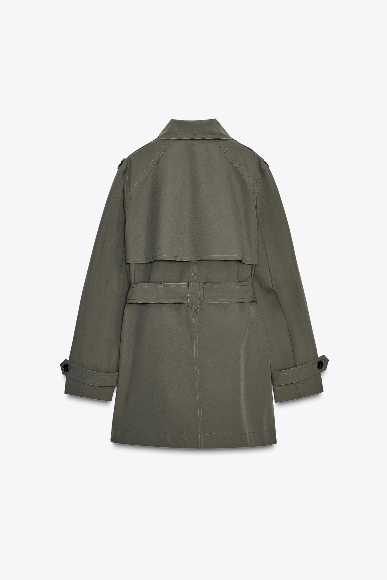 ZARA trench autunno inverno 2025 2026