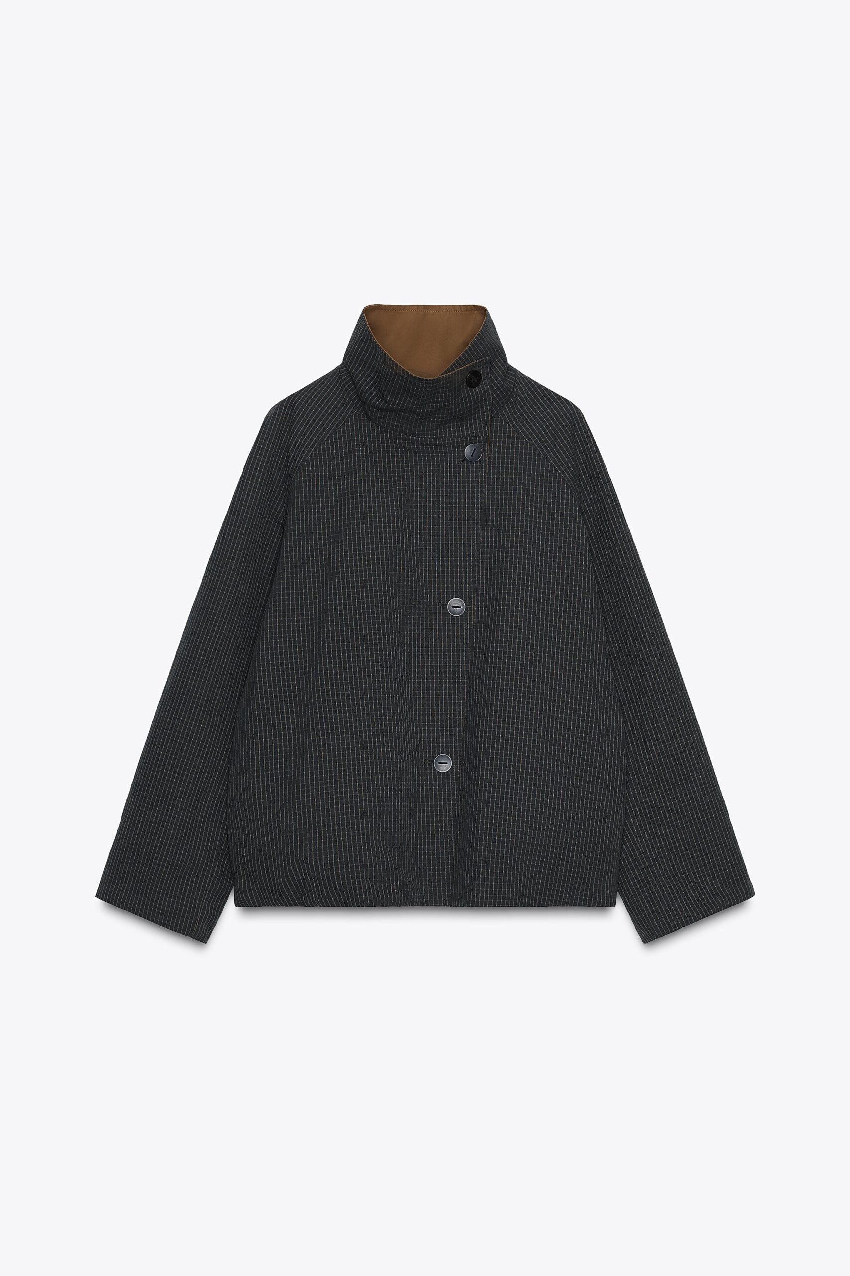 ZARA trench corto nuova collezione autunno 2025
