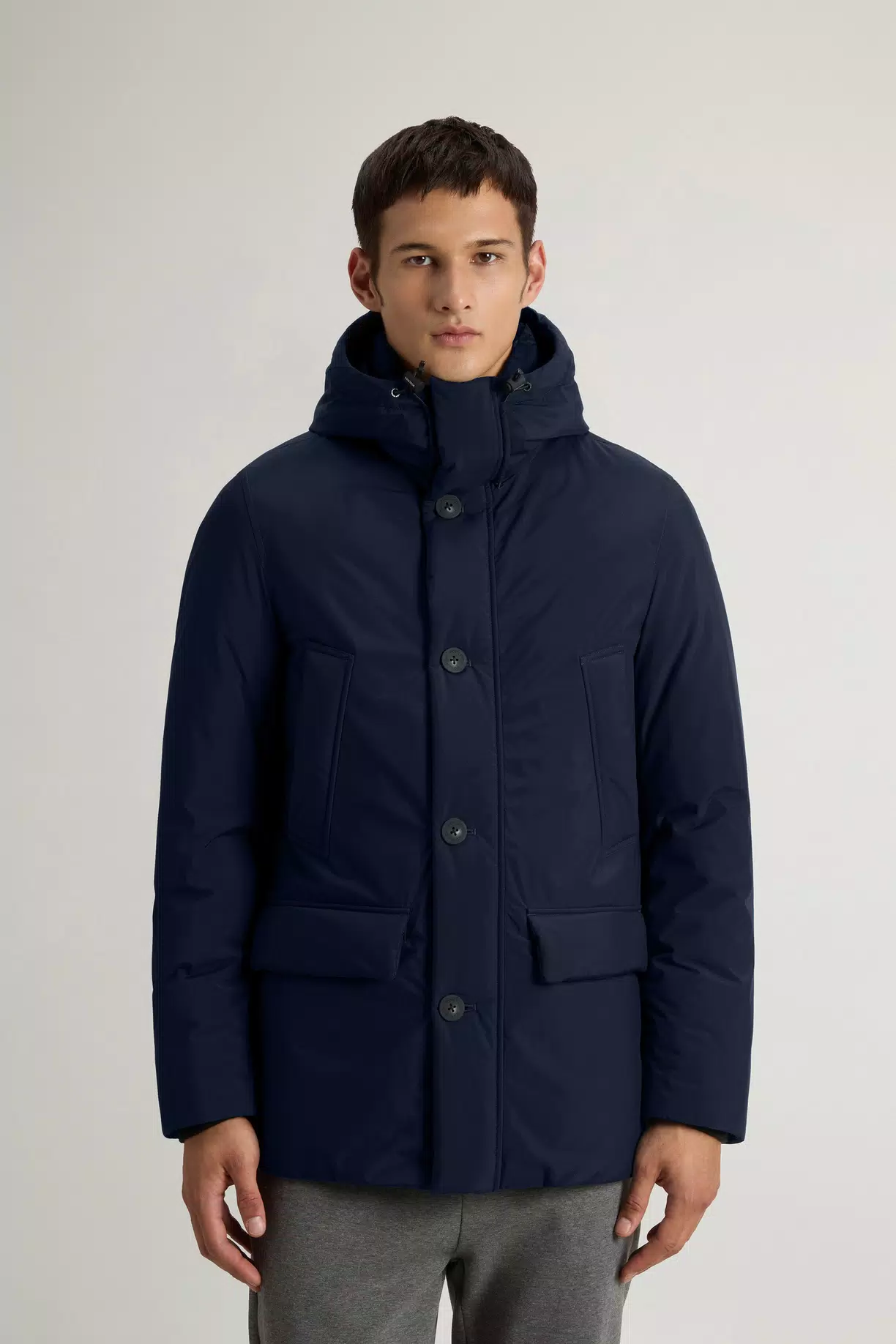 Arctic Parka Cloud Woolrich Melton Blue Arctic Parka Cloud Woolrich Melton Blue