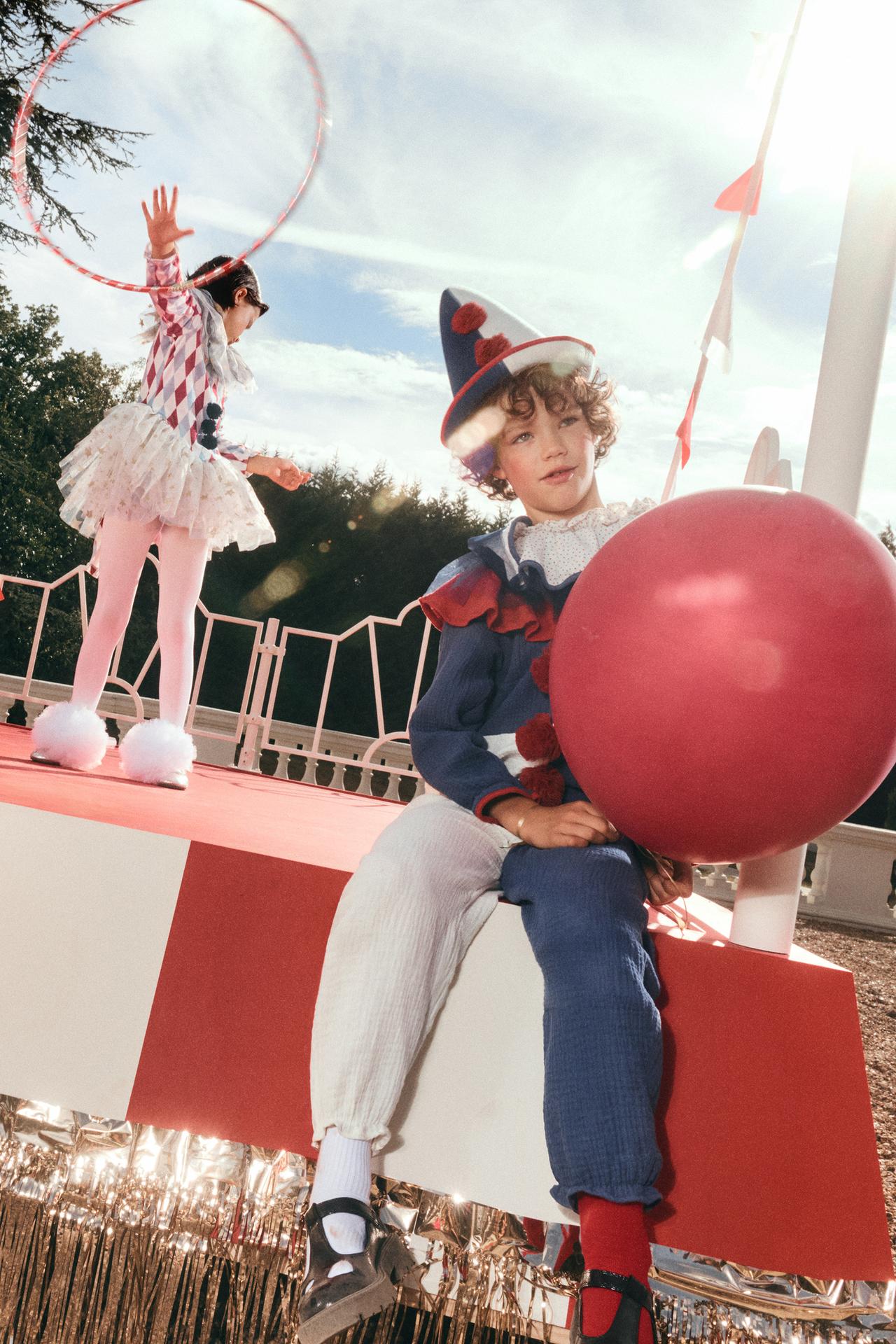 Costume da clown Halloween Costume da clown Halloween