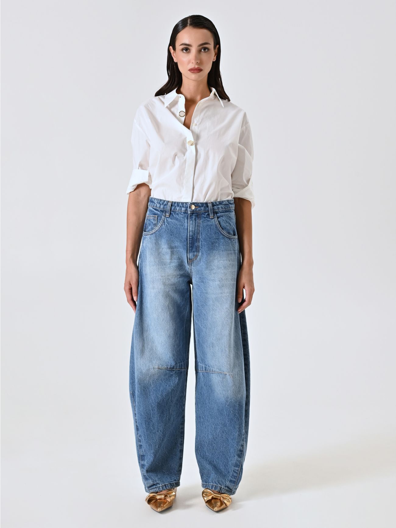 Jeans Baloon Rinascimento collezione autunno inverno 2025 2026