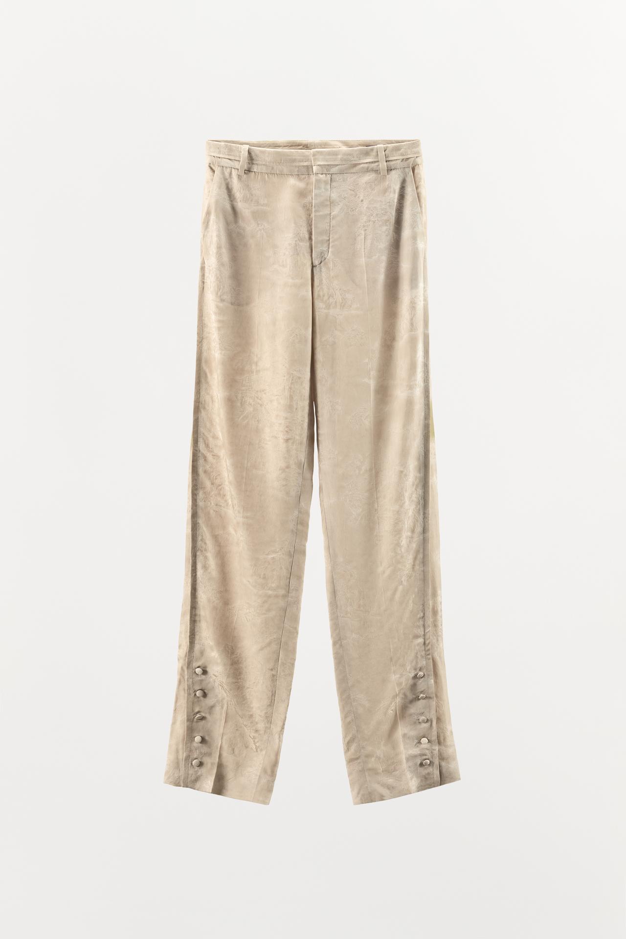 Pantaloni jacquard ZARA Pantaloni jacquard ZARA