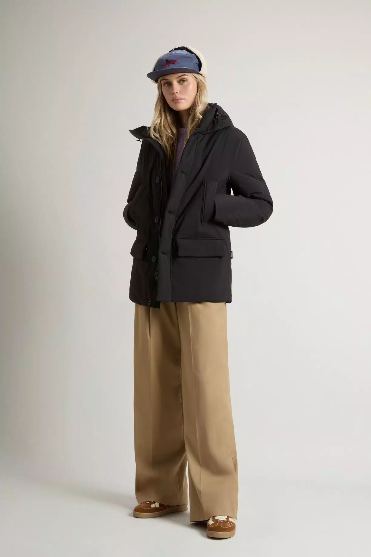 Woolrich parka black nuova collezione invernale Woolrich parka black nuova collezione invernale