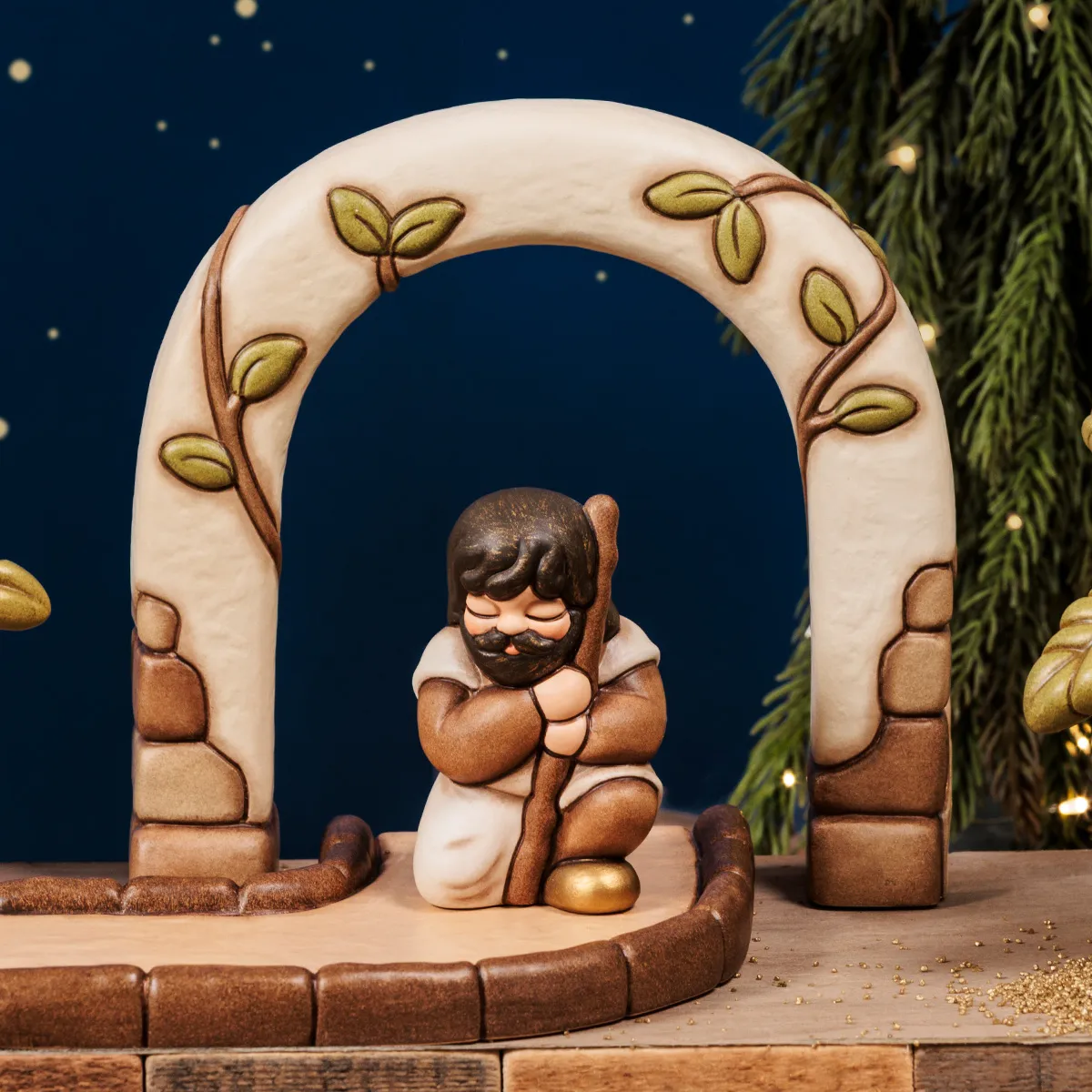 Il pellegrino nuovo personaggio statuine presepe THUN 2025