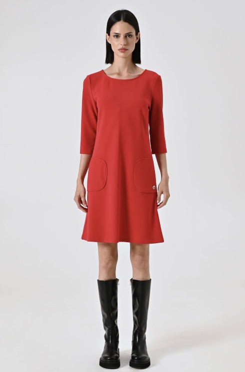 Abito rosso natalizio Rinascimento Abito rosso natalizio Rinascimento