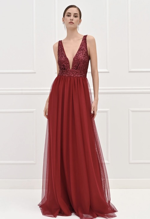 Elegante abito lungo Rinascimento festività natalizie Elegante abito lungo Rinascimento festività natalizie