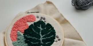 Portachiavi ricamati