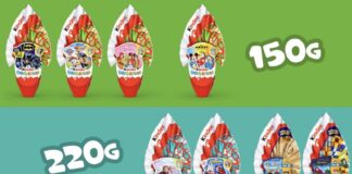 Collezione Uova di Pasqua Kinder 2026