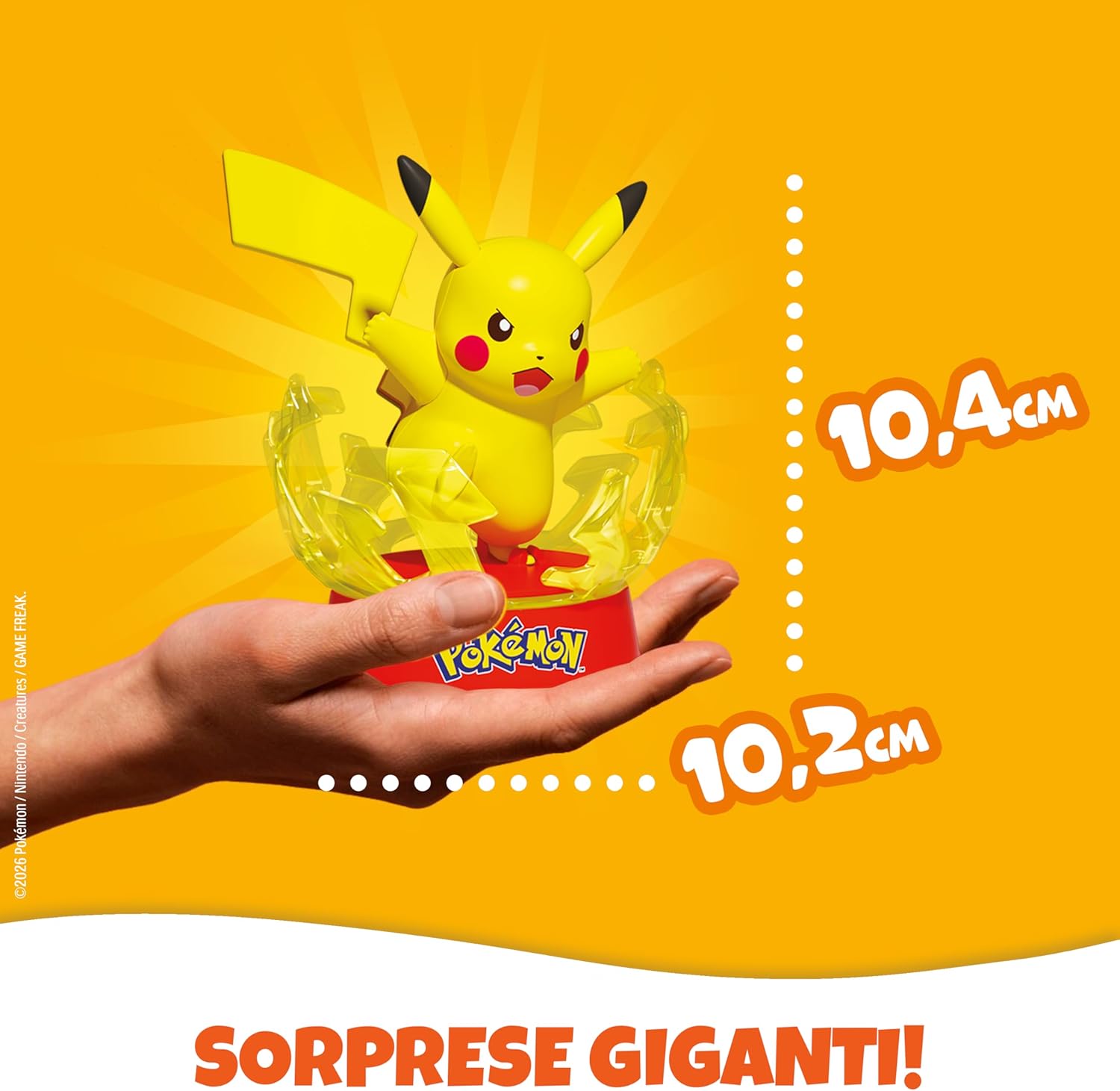 Dimensioni sorprese Kinder 2026