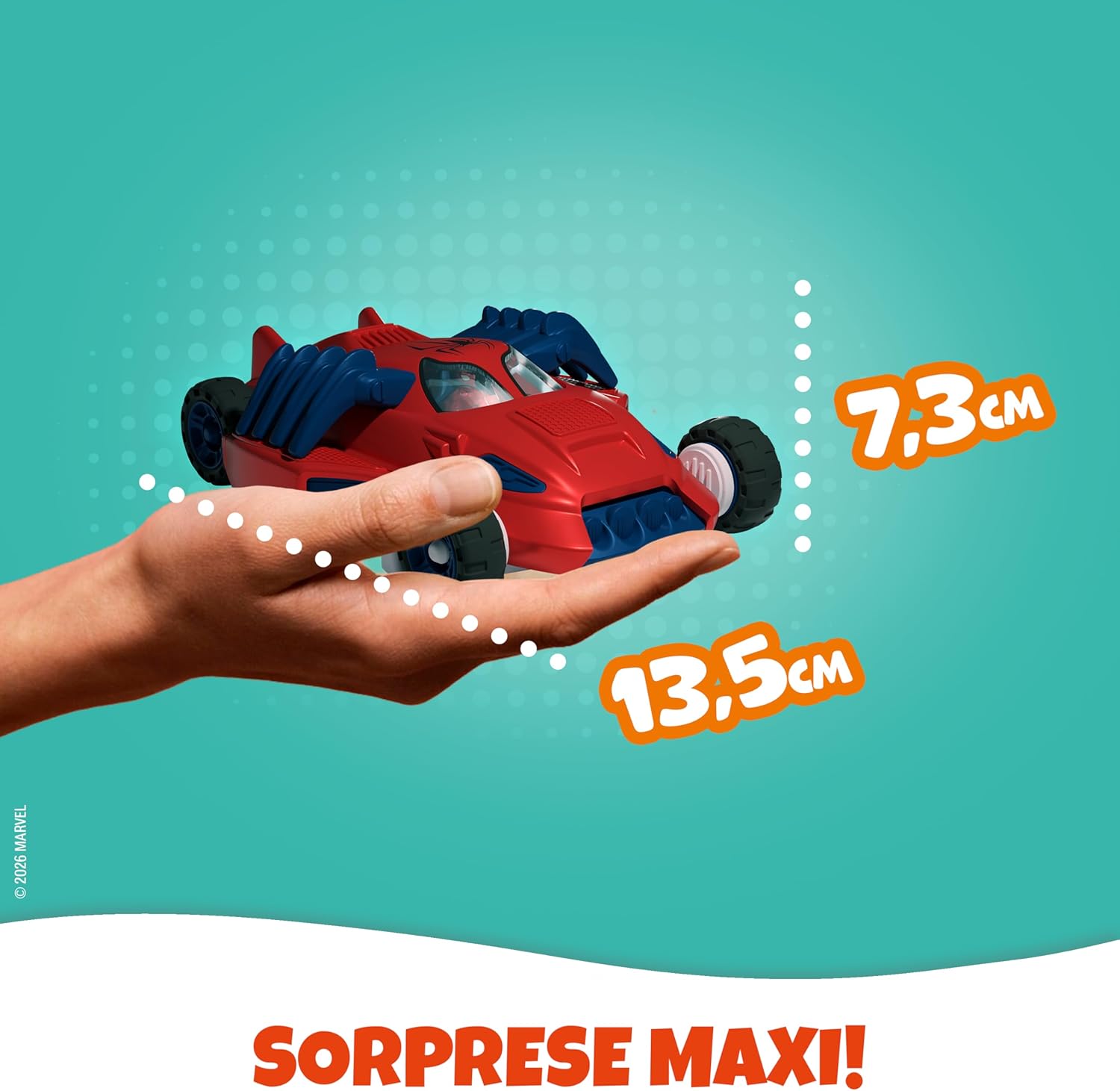 Misure sorprese uovo di pasqua Kinder Spiderman