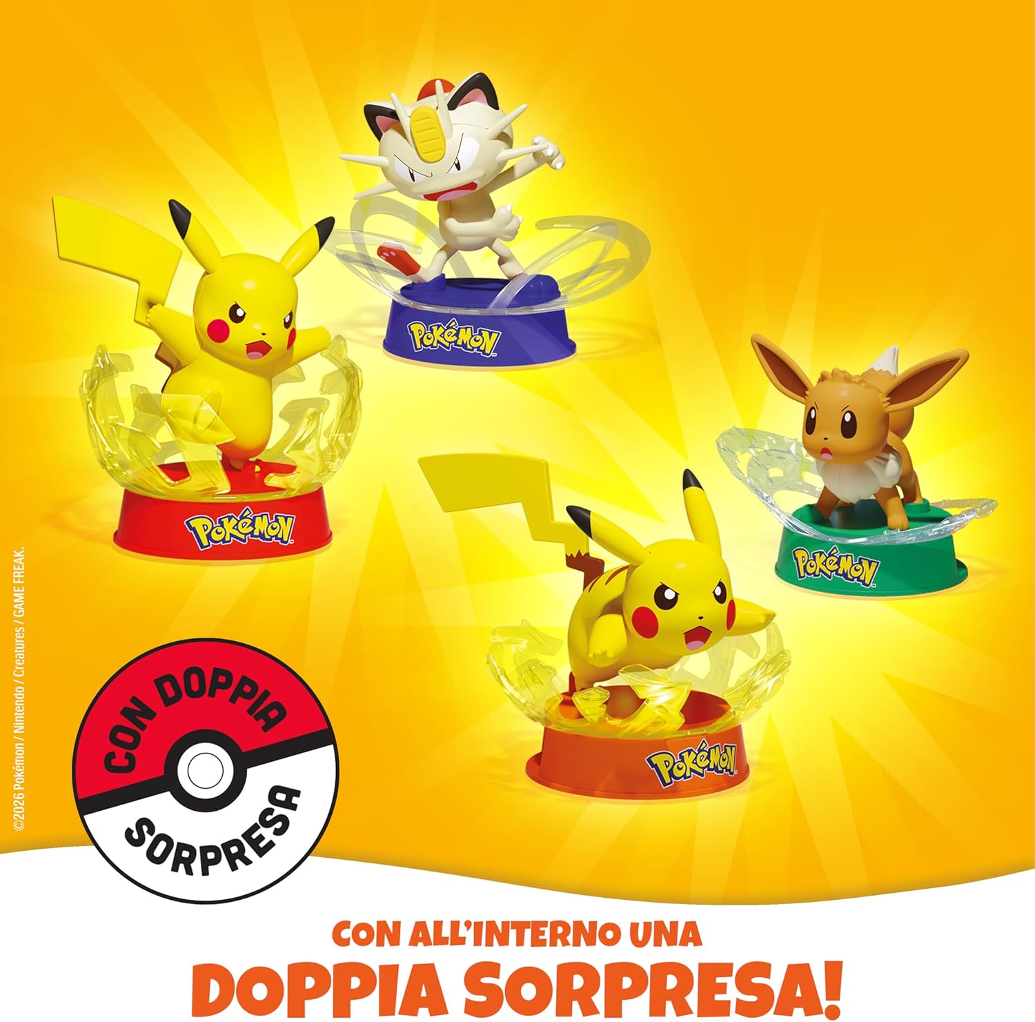 Pokemon sorprese Uovo di Pasqua Kinder 2026