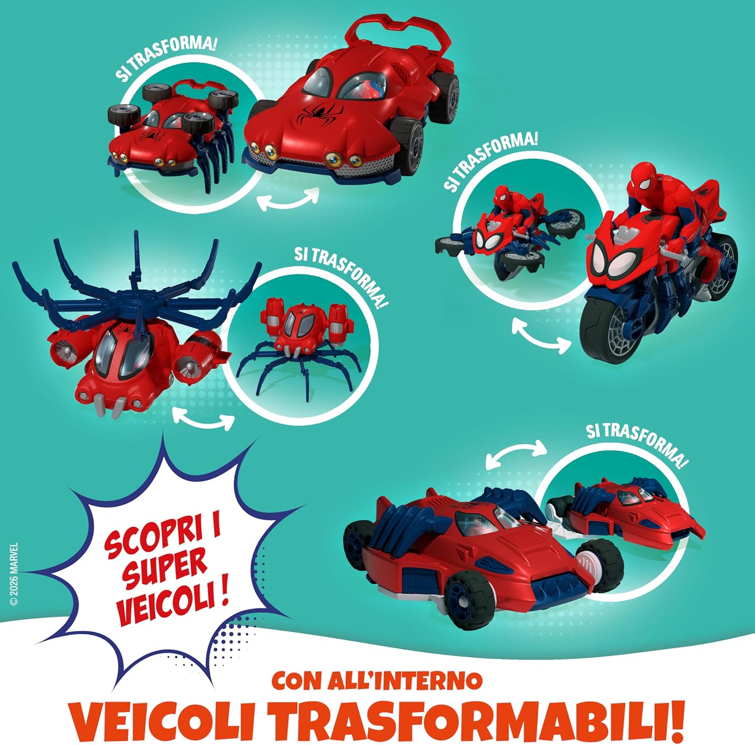 Sorprese Uovo di Pasqua 2026 Kinder Spiderman