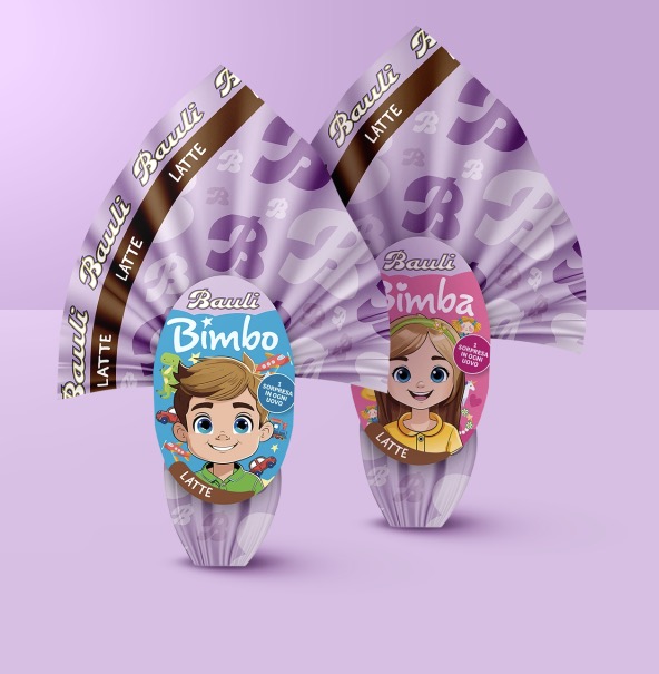 Uovo di Pasqua BIMBO e BIMBA Bauli