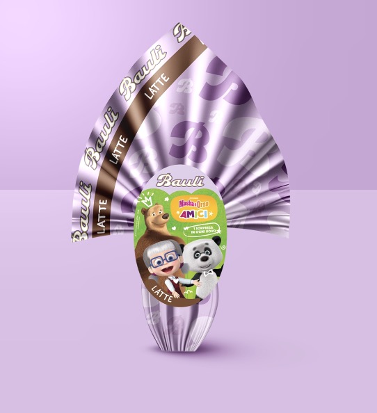 Uovo di Pasqua Bauli 2026 Masha e Orso