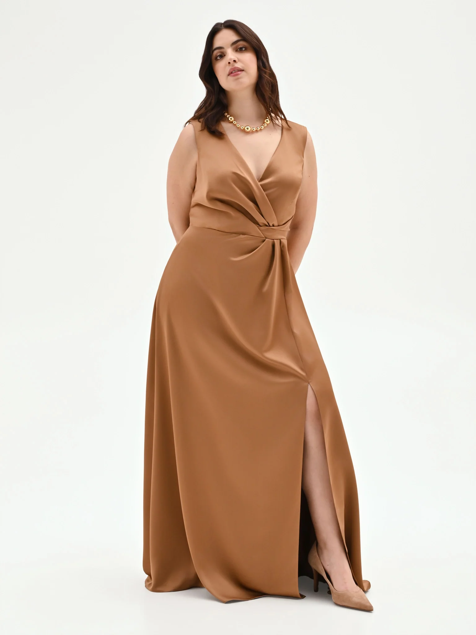 Abito lungo elegante da cerimonia Rinascimento