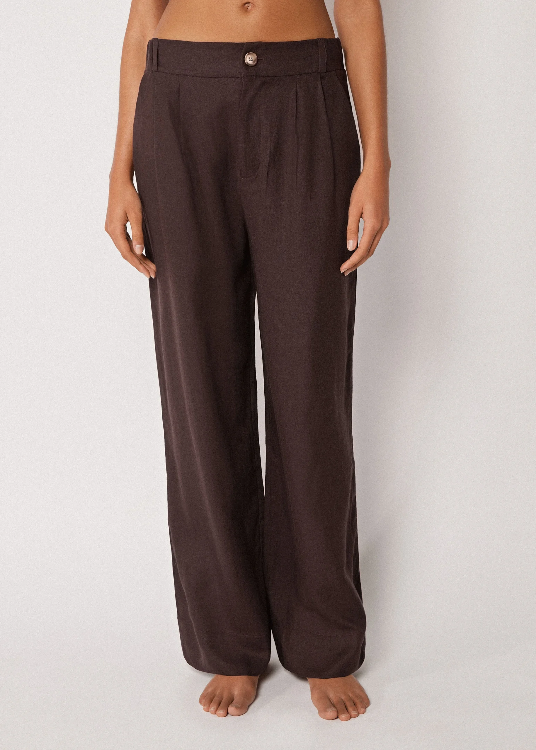 Calzedonia pantaloni palazzo in lino Calzedonia pantaloni palazzo in lino