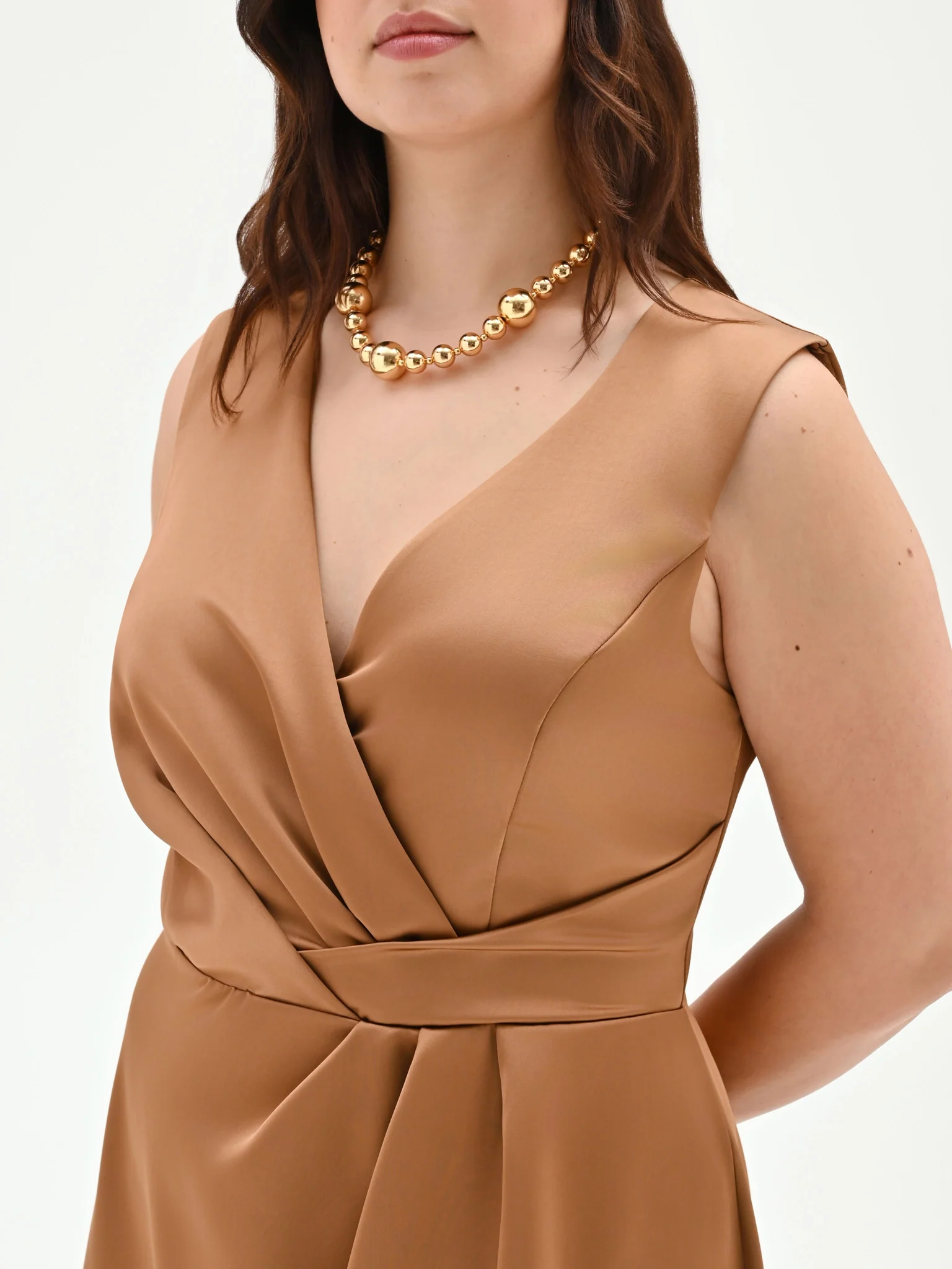 Dettaglio corpino abito elegante