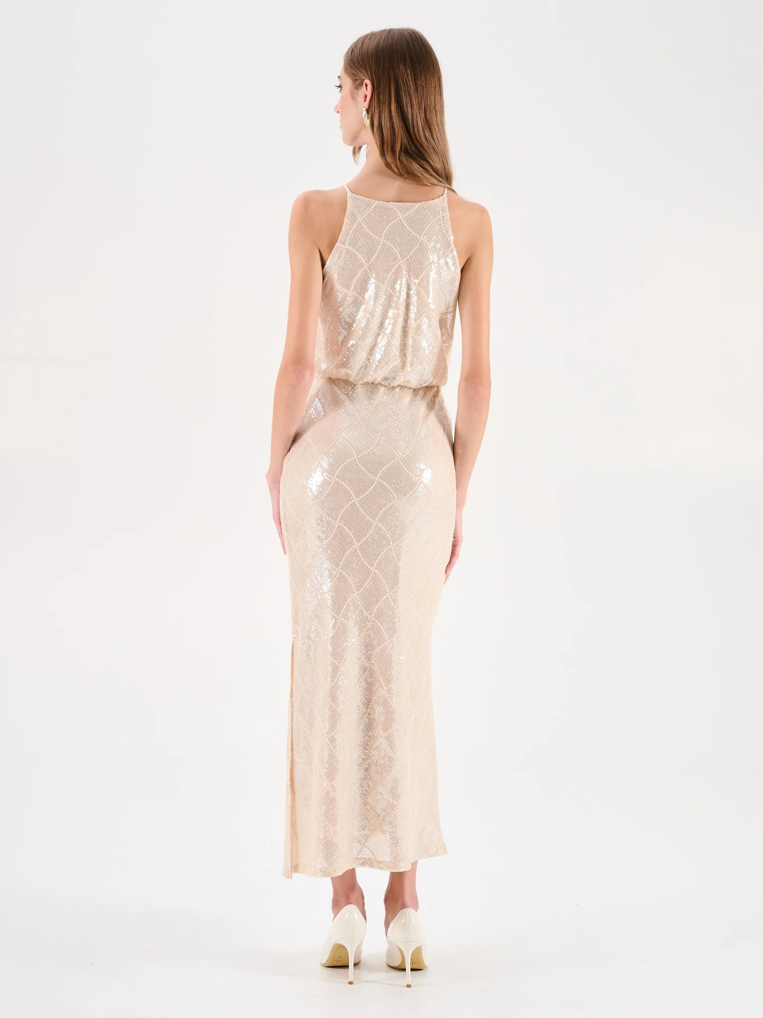 Rinascimento vestito lungo primavera 2026