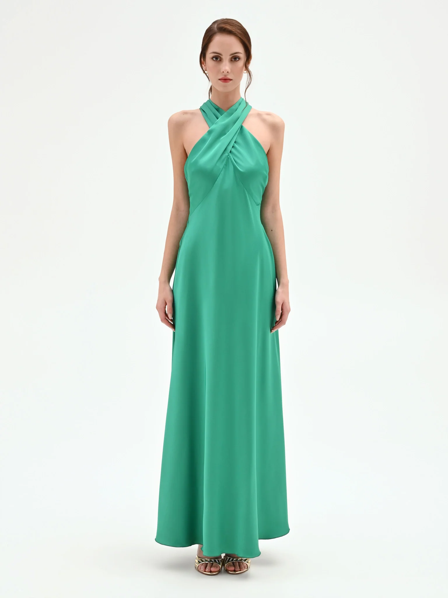 Rinascimento vestito lungo scivolato estate 2026