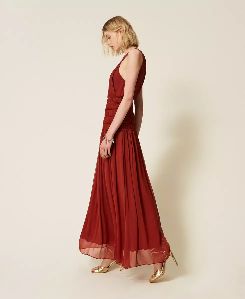 Vestito lungo smanicato Twinset primavera estate 2026