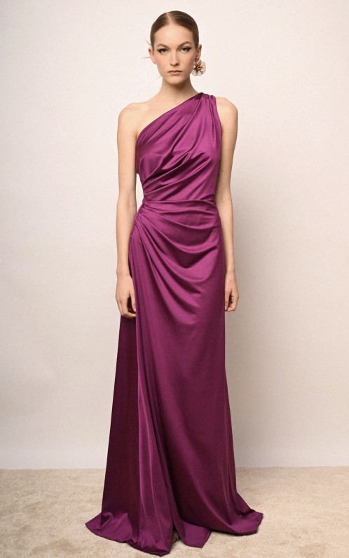 Abito lungo da cerimonia collezione Nuna Lie Estate 2026 Abito lungo da cerimonia collezione Nuna Lie Estate 2026