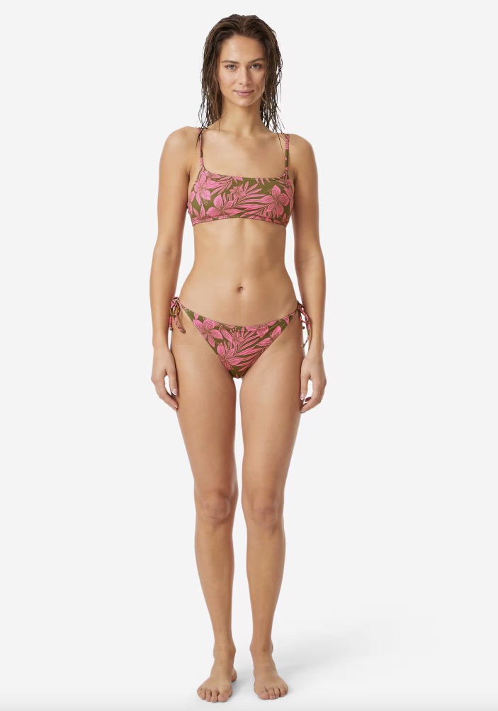 Bikini dalla stampa tropicale Decathlon estate 2026 Bikini dalla stampa tropicale Decathlon estate 2026
